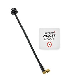 Lumenier AXII 2 Long Range Diversity Antenna Bundle 5.8GHz (RHCP) - 1 - Black