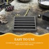 TEHAUX Long Strip Graphite Ingot Mold, Black Crucible Ingot Casting