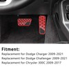 2PCS Accelerator Brake Pedals Anti Slip Foot Rest Plate Replacement