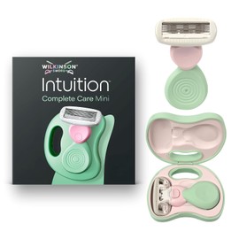 Wilkinson Sword Intuition Complete Care Mini Travel, 1 Razor for Women, 1 Women's Blade Refill, Travel Case