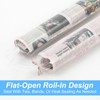 100-Pack Plastic Poster Sleeves, 6x50 Inch Long Plastic Bags &
