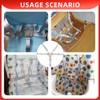 Universal High Chair Straps – Adjustable 5-Point Safety Harness for