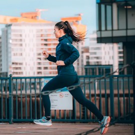 Mac in a Sac Ultralite Women's Running Jacket - Highly Waterproof 8,000mm and Breathable 16,000mm - Lightweight - Windproof - Navy - Size 16