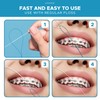 CONTOUR Dental Floss Threaders- 4 Pack - 200 Count Braces