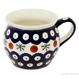 Bohemian cup made from Bunzlau V 0.16 Litre in design 41