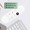 Replacement Voice Remote for Google Chromecast 4k HD Snow TV,
