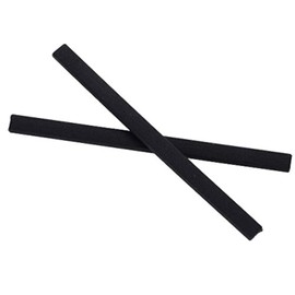 ExactFitt Replacement Ear Socks for Oakley Pitchman OX8050 OX8096 OX8105 OO9439 Tincup Glass Frames (Black - 1 Pair)