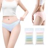 Women's Disposable Underwear For Travel Colorful Cotton Panties Ladies Briefs