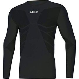 JAKO Comfort 2.0, Maniche Lunghe. Bambini, Nero, XXS