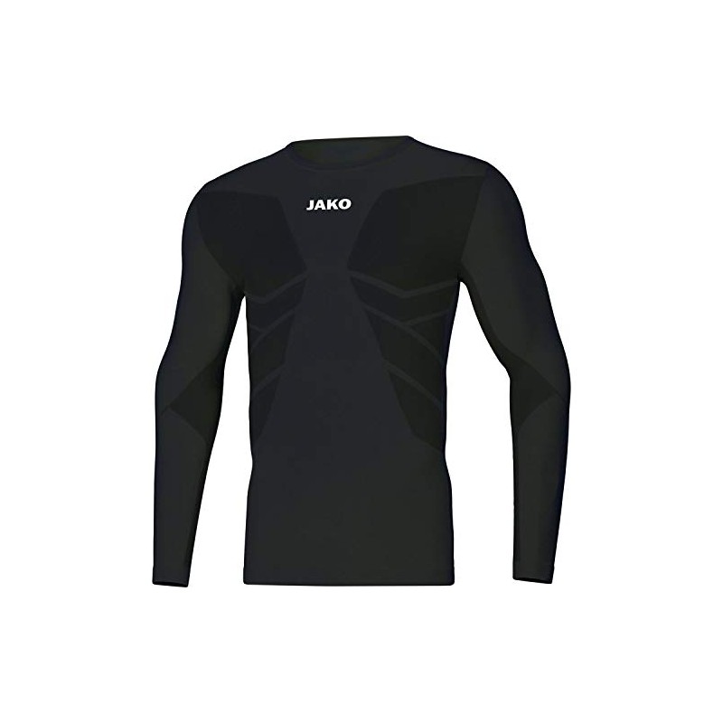 JAKO Comfort 2.0, Maniche Lunghe. Bambini, Nero, XXS