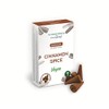 GIFT BRIT Vegan Cinnamon Spice Incense Backflow Cones-72 Cones
