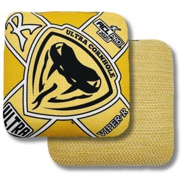 Ultra Cornhole Bags Viper-R Cornhole Bag Set - ACL Approved (Gold)