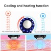 Hot Cold Hammer 3 LED Light Beauty Instrument Vibrating Skin