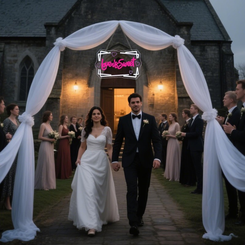 Love is Sweet Neon Sign