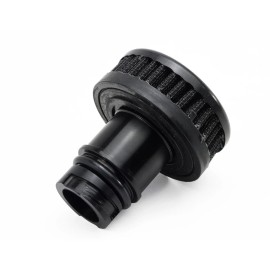 UPR Products Black UPR Aluminum Oil Cap Breather Filter For Ford 6.7 Diesel Power Stroke