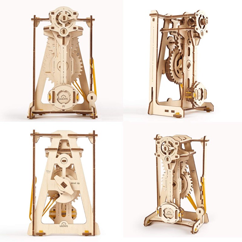 UGEARS 70133 PENDULAR, Brown or Another Natural Wood Tone