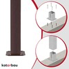 KOTARBAU® Post Support 60 x 40 mm Dowel Plate with