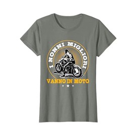 Motociclista I Nonni Migliori Vanno In Moto motociclisti Maglietta