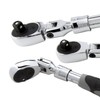 Steelman Pro 72-Tooth Extendable Flex-Head Ratchet Tool Set, 3-Piece (1/4,
