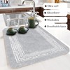 DEVBEST Dish Drying Mat - Ultra Absorbent Dish Drying Mats