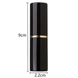 Retractable Makeup Brush, Portable Face Loose Powder Foundation, Face Blush Brush, Perfect for Mineral Powder, Contouring, Cream, with Cover (Black)