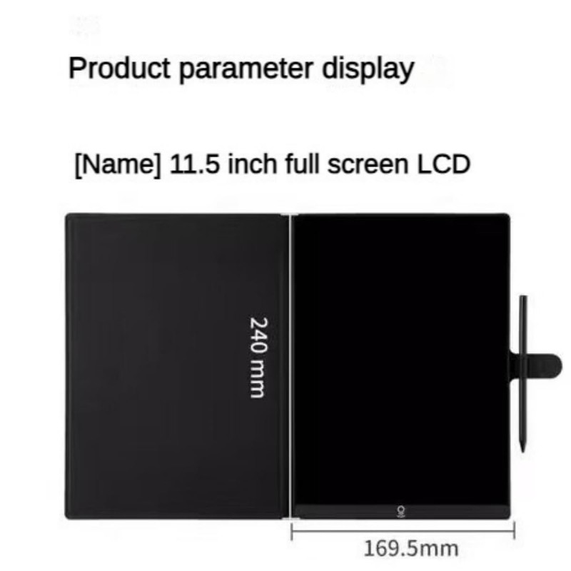 EMEBAY 11.5" Full Screen LCD Writing Tablet, Ultra Thin 3.2mm