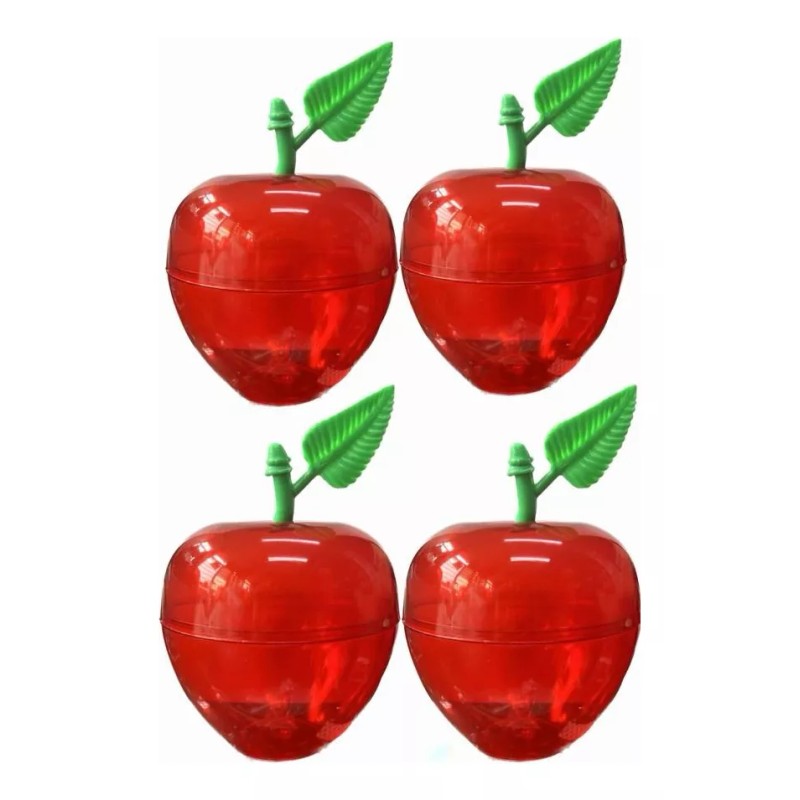 10 Dulcero Contenedor En Forma De Manzana Roja Fiesta