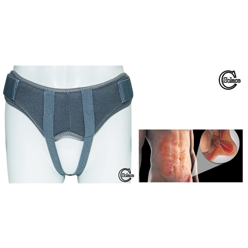 Extra Soft Hernia Truss Belt Abdominal Hernia Pants Adjustable Two
