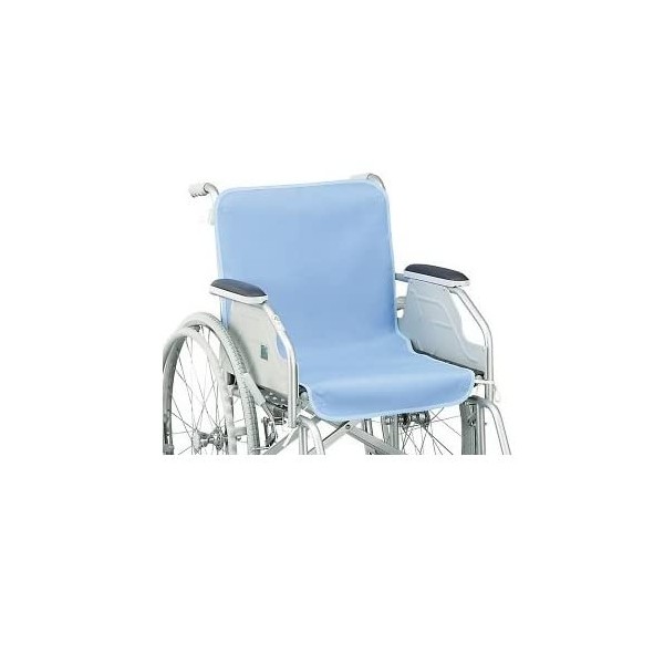 As One Navis 7-5420-02 Waterproof Cover for Wheelchair Seats, Denim Type, For Entire Seat, Includes String