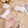 FREEBLOSS Macrame Tree of Life Kit Macrame Leaf Wall Hanging