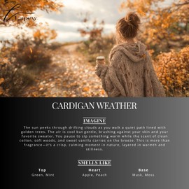 Lapew Cardigan Weather Scented Mop Soap Concentrate 36 oz | Premium Fragranced Floor Cleaner | Streak-Free | Hard Floor Cleaning Solution | Eco Friendly | Made in USA (Sweater Weather)