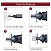 1/4"-20 Rivet Nut Rivnut RIV Nuts - Napia 100pcs 1/4