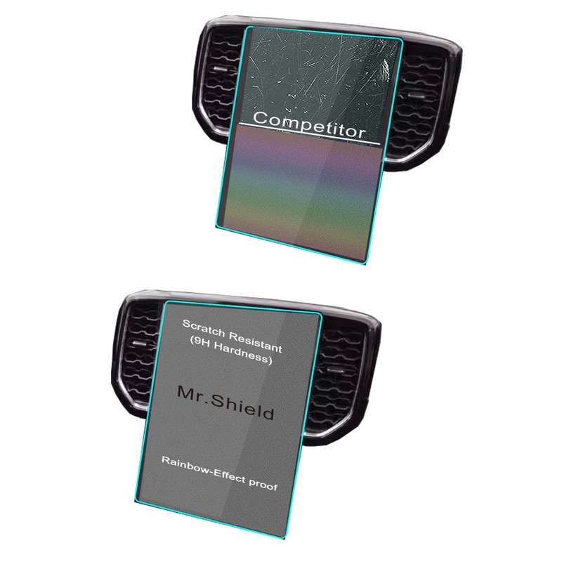 Mr.Shield Screen Protector compatible with Ford Ranger Lariat/Raptor 12.4 Inch