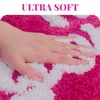 Pink Bathroom Rugs 20x32,Hello Gorgeous Bath Mat for Bathroom, Extra