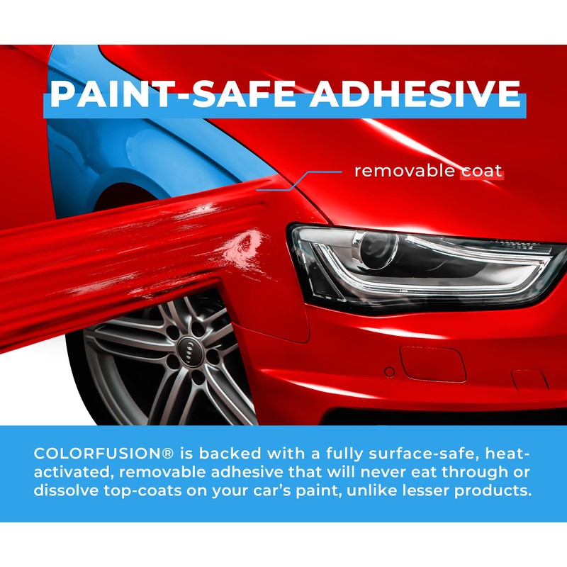 ColorFusion PPF by VViViD, Gloss Ultra Red Dry Apply PPF