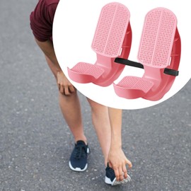 Harilla Wadenstrecker, Fußwippe, tragbar, straffe Waden, effektiv für Heimübungen, Fitness, Pedalfuß-Wadenstrecker, Rot