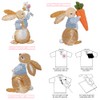6 Pcs Sew On Patches Rabbit Applique Patches Iron On
