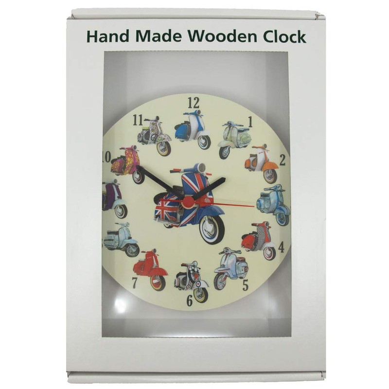 Scooter Collage Clock - Vespa - Lambretta - MS20