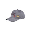 Coastal Strapback Cap Curved Visor Island Grey, Size: One Size,