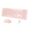 seenda Wireless Keyboard and Mouse Combo, 2.4GHz Wireless Quiet Keyboard