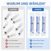 Pack of 100 3 ml 20G 25 mm Plastic Tube,