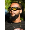 Outfiter Motorcycle Safety Sunglasses Fits Over Glasses Yellow Lenses Meets