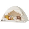 jiangcha Twin Bunk Bed Tent Canopy for Playhouse, Indoor Portable