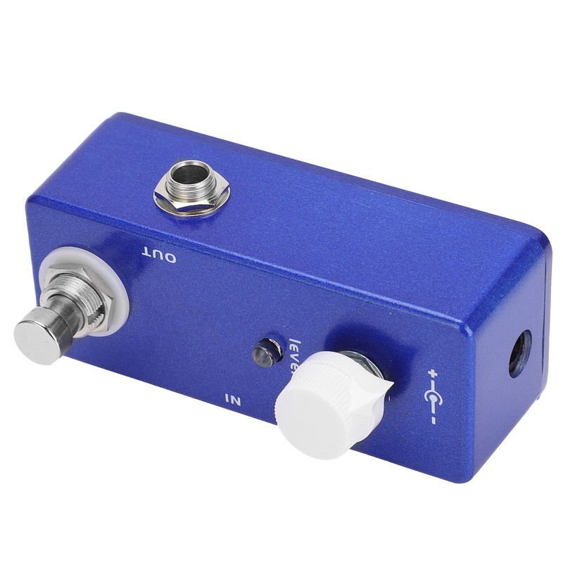 Guitar Effect Knob Control Adjustable Booster Pedal with DIP Switch