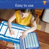 Dinggaogao10 Packs Number Line Whiteboards Cards, 9” x 12”Double Sided