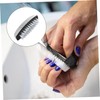 Baluue Professional Stainless Steel Nail Brush for Nail Care Art