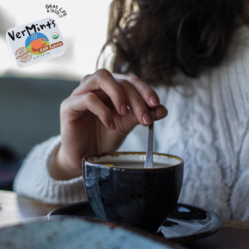 Organic Breath Mints by VerMints, Café Express Coffee Flavor, All