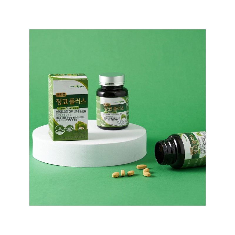 트리플징코플러스 1병 복수구매할인 Triple Ginkgo Plus 1 Bottle Bulk Purchase