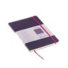 Fabriano Ispira Soft-Cover Notebook, 5.8" x 8.3", A5, Lined, Purple