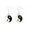 Yin and Yang Earrings Ying & Yang Enamelled schwz Earrings